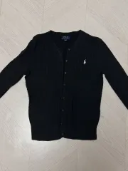 ポロ ネイビー カーディガン