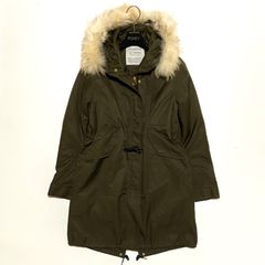 イエナ IENA モッズコート カーキ ライナー付き ラクーンファー 38