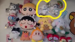 炭鉱の町のシロ 踊るシロキーホルダーマスコットぬいぐるみ