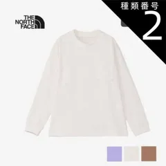 種類2：OW/120 ザ・ノース・フェイス ロングスリーブポケットティー ロンt キッズ THE NORTH FACE NTJ82326 L/S POCKET TEE （キッズ）長袖Tシャツ アウトドア シンプル  ノースフェイス (240821) 子供