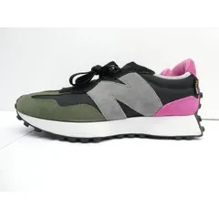 ニューバランス New Balance MS 327 WR1 Black Pink Green size28.0cm スニーカー 靴 △WT4025