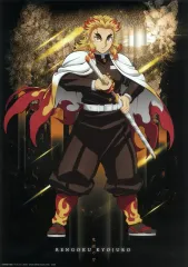 【中古】ポスター A3ポスターコレクション 煉獄杏寿郎 「一番くじ 鬼滅の刃 ～雷の兄弟～」 G賞