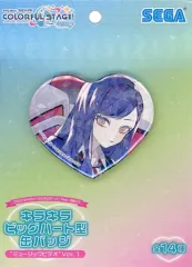 【中古】バッジ・ピンズ 白石杏 キラキラビッグハート型缶バッジ“ミュージックビデオ”Vol.1 「プロジェクトセカイ カラフルステージ! feat. 初音ミク」