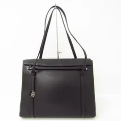 Cartier カルティエ レザー トートバッグ ブラック ▼SB4906