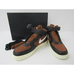 美品 NIKE AIR FORCE 1 MID 07 LX VINTAGE OFF-NOIP AND PECAN / DQ8766-001 SIZE:26cm スニーカー ナイキ ⊥SH6727