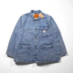 Levi’s WORKWEAR エンジニアコート Engineer Coat カバーオール 2XL インディゴ デニム RELAXED A0744-0003 未使用品