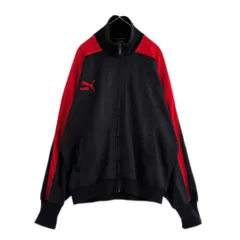 90ｓ　PUMA　プーマ　トラックジャケット　刺繍　ヒットユニオン　裾リブ　ハイネック