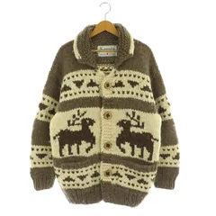 美品⭐KANATA カナタ カウチン ニット セーター カーディガン カナダ製 2025年最新】kanata カウチン レディースの人気アイテム - メルカリ