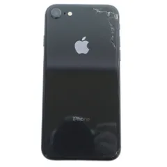 アップル Apple iPhone8 スマートフォン 携帯電話 本体 ロゴ 64GB 4.7インチ MQ782J/A 初期化・動作確認済 黒 ブラック ■GY99 /MQ