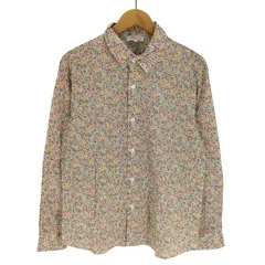 アニエスベーオム Agnes b.homme フラワープリントコットンシャツ メンズ US：40 