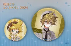 【中古】バッジ・ビンズ 鏡音レン(パティシエ) 缶バッジセット(2枚組) 「初音ミク エンタメくじ2024」 缶バッジセット賞