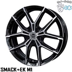 AME SMACK 17インチホイール4本セット6.5J×16+43 5/100 - メルカリ