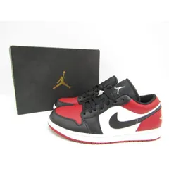 NIKE ナイキ AIR JORDAN 1 LOW BRED TOE 553558-612 スニーカー SIZE:28.0cm★SH8306