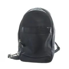 コーチ COACH F54770 ボディバッグ 斜めがけ ウエストバッグ レザー ロゴ 黒 ブラック ■GY35 /MQ