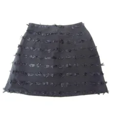 AMERI VINTAGE アメリヴィンテージ CHARMING RIBBON LIKE MINI SKIRT ミニスカート インナーパンツ付 02410980400 サイズ：S★FL1311