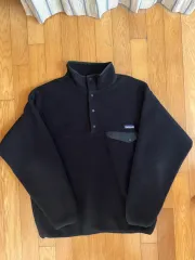 05年 patagonia（パタゴニア） ヴィンテージ Synchilla（シンチラ） ブラック L