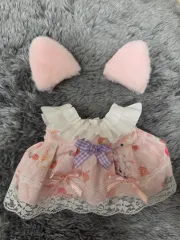 20cm ぬいぐるみ服 猫 ONE PIECE