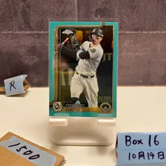 2023 Topps Chrome 佐藤輝明 Teruaki Sato 141/199 阪神タイガース Aqua Refractor カード