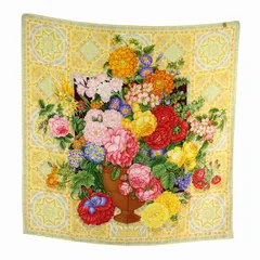 グッチ GUCCI ヴィンテージ 大判 スカーフ ストール ショール シルク