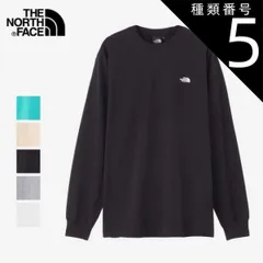 種類5：(GL)グラベル/L ザ・ノース・フェイス Tシャツ 長袖 メンズ ロングスリーブヌプシコットンティー NT32443 K  ノースフェイス (2400304)