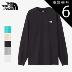 種類6：(GL)グラベル/M ザ・ノース・フェイス Tシャツ 長袖 メンズ ロングスリーブヌプシコットンティー NT32443 K  ノースフェイス (2400304)