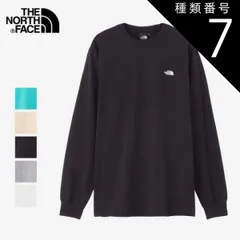 種類7：(GL)グラベル/S ザ・ノース・フェイス Tシャツ 長袖 メンズ ロングスリーブヌプシコットンティー NT32443 K  ノースフェイス (2400304)