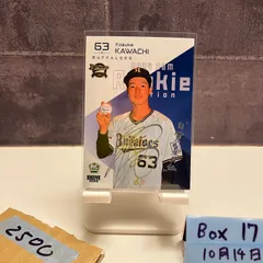 2024 BBM 河内康介 009/100 銀箔サイン オリックス・バファローズ RC ルーキー Rookie カード