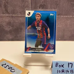 2023 Topps 松木久利生 16/75 FC東京 Blue Parallel カード