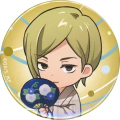 【中古】バッジ・ビンズ 七海建人(ドット) 缶バッジ 「まるくじ 呪術廻戦 Summer memories YUKATA styl」 小吉09