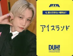 【中古】コレクションカード(男性) P1Harmony/ジョンソプ(JONGSEOB)/夏に行きたい場所は?/CD「8th Mini Album [DUH!]」発売記念来日リリースイベント 第2弾 Whoop Japan Store特典フォトカード