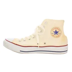 コンバース CONVERSE ALL STAR Chuck Taylor オールスター チャックテイラー ハイカットスニーカー シューズ ロゴ プリント キャンバス US7 25.5cm 白 ホワイト /BB