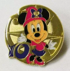 【中古】バッジ・ピンズ(キャラクター) ミニーマウス(2012年アラビアンコースト) ピンバッジ 東京ディズニーシー 10周年記念ワゴンゲーム 残念賞景品