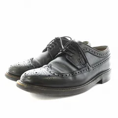 バーウィック Berwick ビジネスシューズ ウイングチップ レザー 7 黒