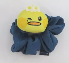 【中古】アクセサリー(非金属) taenini(キム・テレ) デニム風シュシュ 「エニマイくじ zeroni -INDIGO FLOWER POP-」 C賞