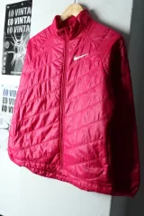 W(XL) NIKE ダウン アウター ジャケット ゴルフ 軽量 ピンク-16259