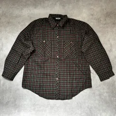 00's vintageカジュアル　チェック柄　長袖シャツ