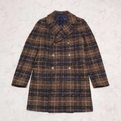 <美品>TAGLIATORE アルパカ ウール キャメル チェスターコート 48 美品>TAGLIATORE アルパカ ウール キャメル チェスターコート 48