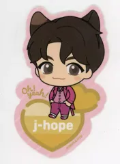 【中古】シール・ステッカー ジェイホープ(BTS/防弾少年団) ダイカットステッカー 「TinyTAN FUN PARK 2023」 Boy With Luvガラポン C賞