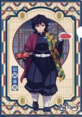 【中古】クリアファイル 冨岡義勇/胡蝶しのぶ ufotable描き下ろしオリジナルA4クリアファイル 「牛角×鬼滅の刃 いざ、焼肉に全集中!キャンペーン～炭治郎たちと柱集結編～」 コラボメニュー注文特典