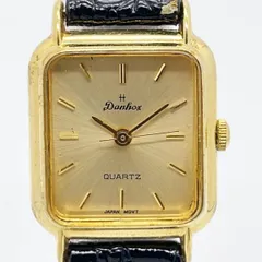 ダンフォックス　レディース腕時計　SS　革　QZ　Danhox　【64210】