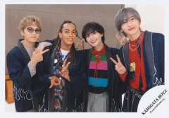 【中古】生写真(STARTO) KAMIGATA BOYZ/神山智洋・大西流星・道枝駿佑・草間リチャード敬太/横型・上半身/「KAMIGATA BOYZ DREAM IsLAND 2024 ～やっぱこの街好っきゃねん～」グッズオフショット/公式生写真