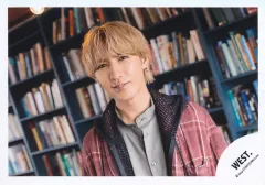 【中古】生写真(STARTO) WEST./藤井流星/横型・バストアップ/シングル「まぁいっか!」MV＆ジャケ写オフショット/公式生写真