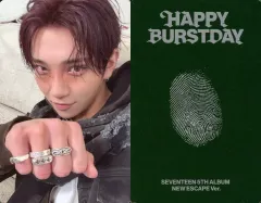 【中古】コレクションカード(男性) SEVENTEEN/ジョシュア(JOSHUA)/CD「HAPPY BURSTDAY」(NEW ESCAPE Ver.)封入フォトカード