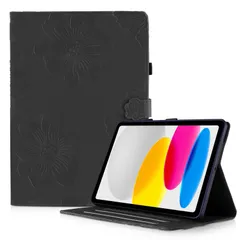 【人気商品】収納可能 Pencil Apple オートスリープ機能付き スマートカバー スタンド 二つ折り かわいい 高級PU合成レザー シンプル カバー 2022通用 美しい桜柄 2025/10.9インチ iPad（A16）11インチ ケース 保護カバー(く