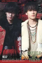 【中古】コレクションカード(男性) No.07：ROWDY SHOGUN ≠ THE RAMPAGE/川村壱馬(LUPUS)/「BATTLE OF TOKYO ツインウエハース 2025」メタリックプラカード