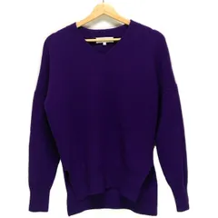 ENFOLD(エンフォルド) 長袖セーター サイズ38 M レディース - パープル Vネック