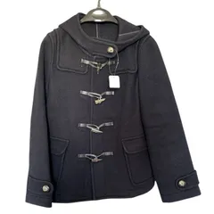 ZM1661 イノセントN<!-利用不可文字-!>MES（ニーム）コート レディース1 ショート ダッフルコート   ジャケット 濃紺 ダークネイビー