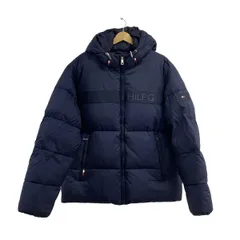 TOMMY HILFIGER(トミーヒルフィガー) ダウンジャケット サイズXL - ネイビー the newyork puffer