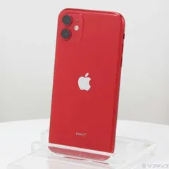〔中古品〕 iPhone11 64GB プロダクトレッド MHDD3J／A SIMフリー【305】