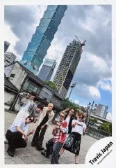 【中古】生写真(STARTO) Travis Japan/集合(7人)/全身/「Travis Japan World Tour 2024 Road to A」台北視察フォトセット/公式生写真
